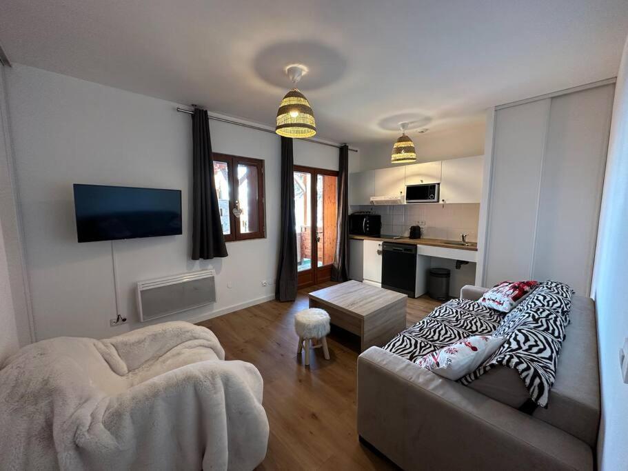 Superbe T2 Au Pied Des Pistes Apartment Guillaumes Exterior foto